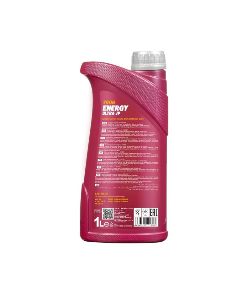 MANNOL - premium bi-synthetic engine oil (PAO + esters) American, Japanese and Korean automakers 5w-20_thumbnail_4
