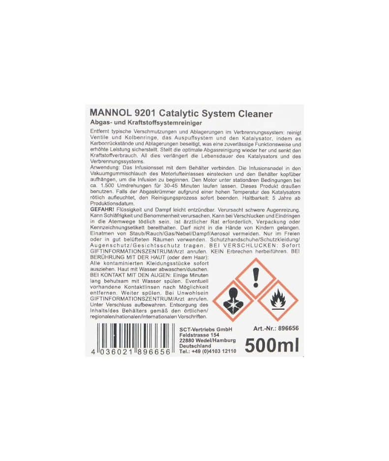 MANNOL 9201 CATALYTIC SYSTEM CLEANER - Professional O.E.M. Edition_thumbnail_2