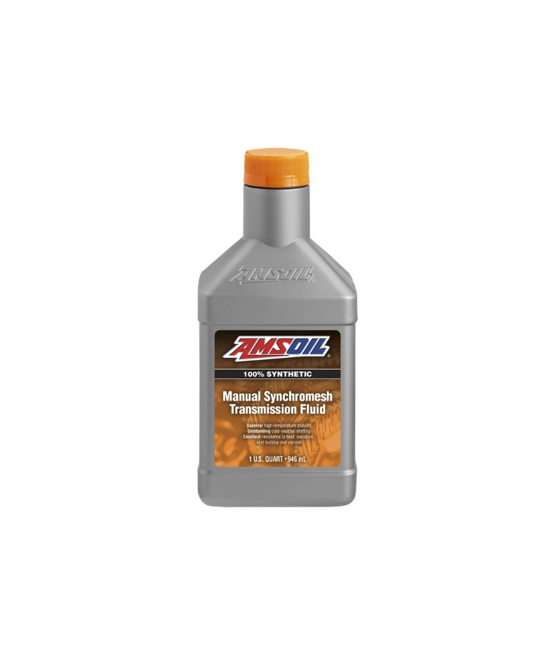 Amsoil Fully Synthetic Manual Synchromesh Transmission Fluid - Protects Gears and Bearing_thumbnail_0