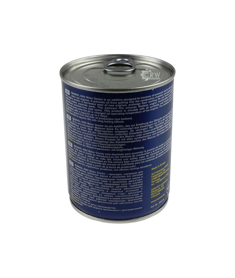 MANNOL 9990 Oil Additive Motor Doctor Oil Additive | Designed To Increase Oil Pressure And To decrease Oil Consumption In Engines - 350 ml_thumbnail_2