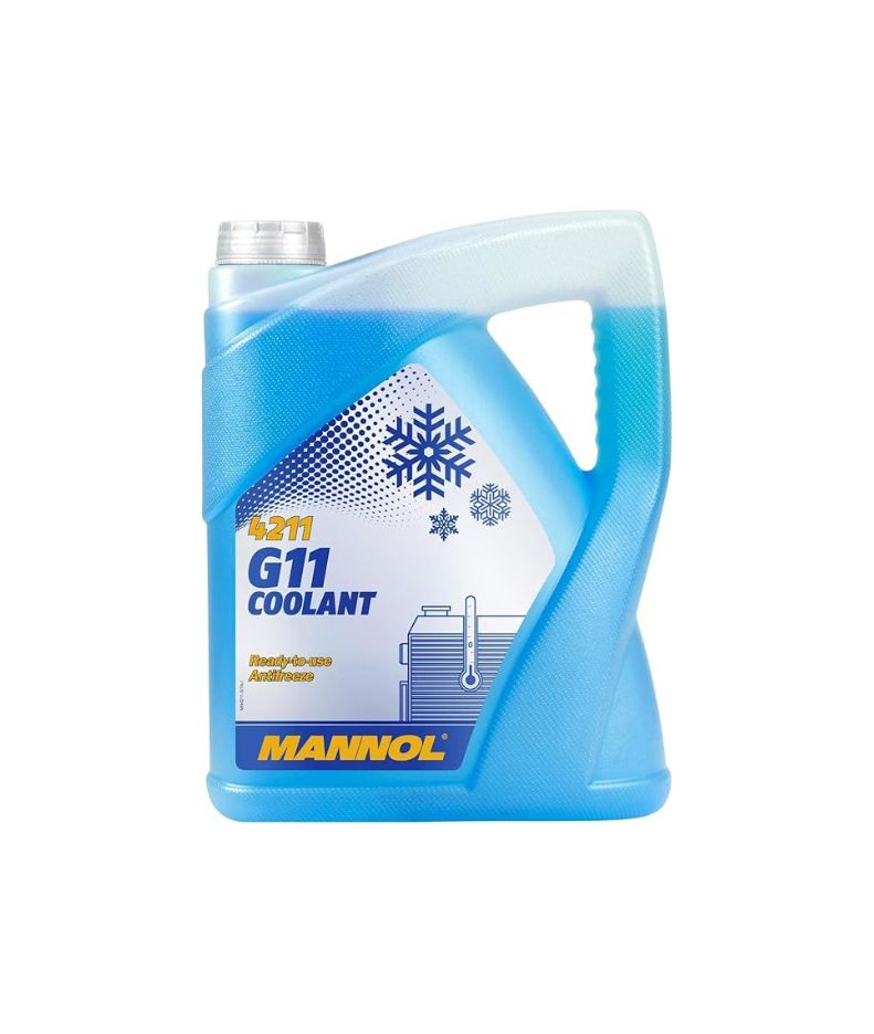 MANNOL Blue Antifreeze Coolant 5L Ready Mixed G11_thumbnail_0