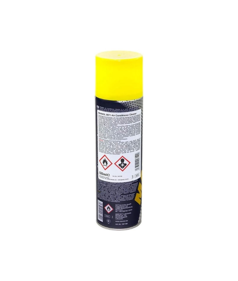 Mannol Germany 9971 - Air Conditioner A/C cleaner Foam - 520 ml_thumbnail_4