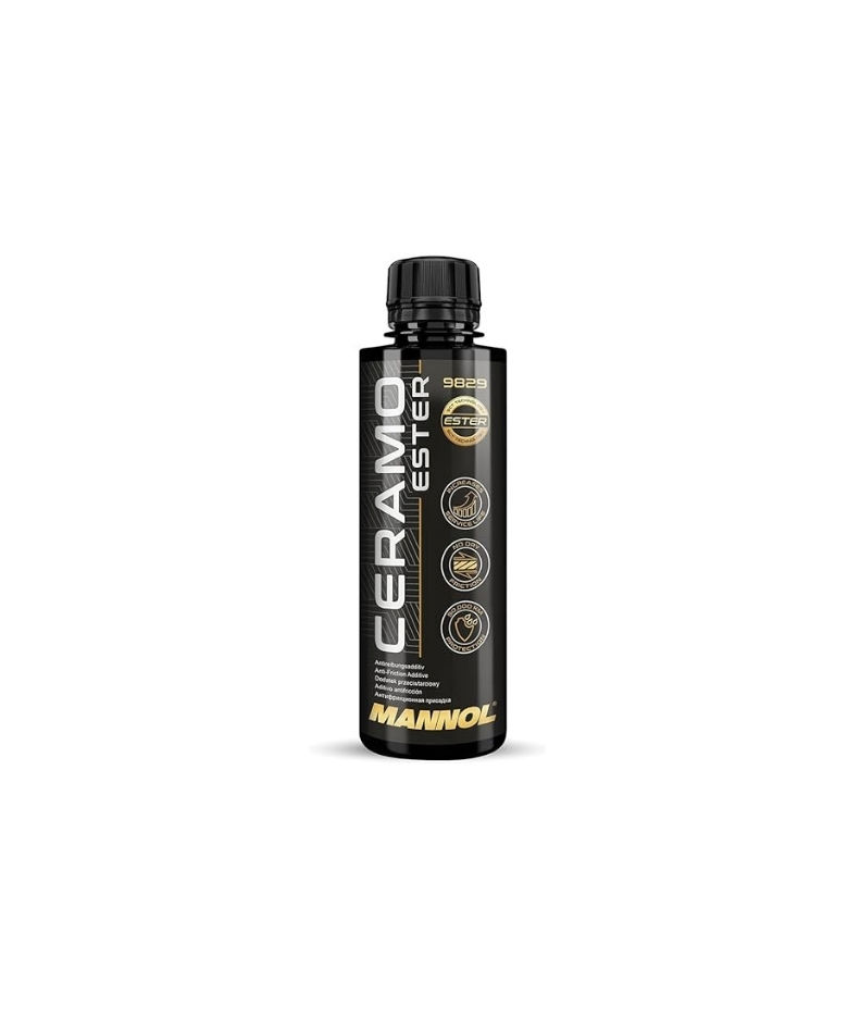 Mannol HTE - Germany 9829 Ceramo Ester, Friction Modifier, Advanced Anti-Wear & Anti-Friction Engine Oil Additive with h-BN Microparticles (250ml)_thumbnail_1