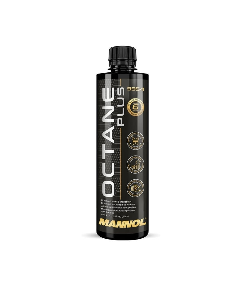 MANNOL 9954 Octane Plus additive for All Types of Petrol and All Types of Petrol Engines Imported from Germany 450 ML