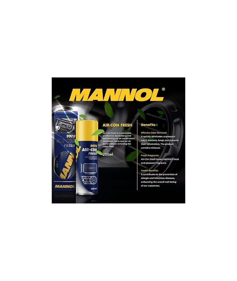 MANNOL 9978 Anti-Fungi Car Sanitiser Spray_thumbnail_4