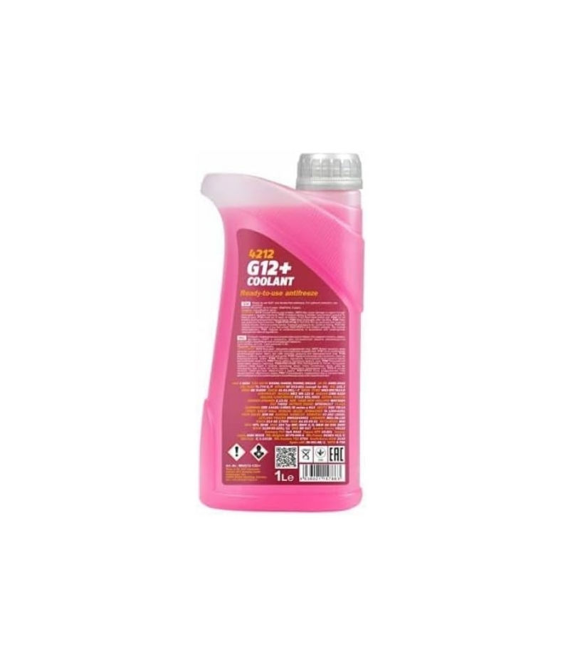 MANNOL 5L Coolant Antifreeze G12+ RED Ready Mixed -30°C / +125 German Hi Spec_thumbnail_5